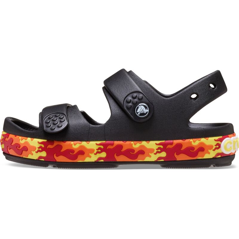 Crocs™ Crocband Cruiser Flames Sandal Kid's 211269 Black