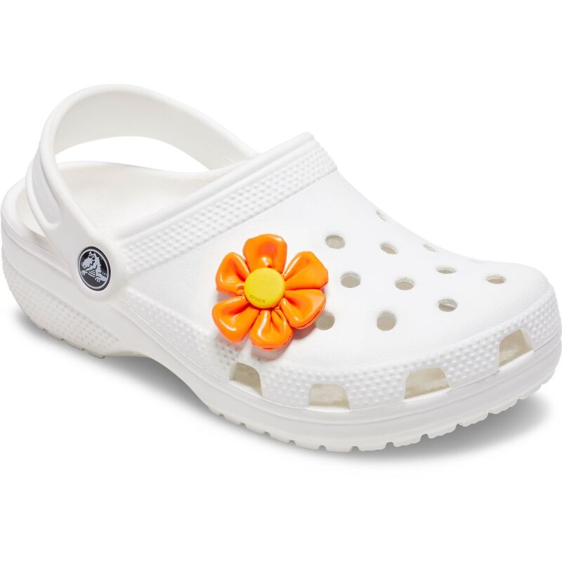 Crocs™ Jibbitz Oversized Large Orange Flower 