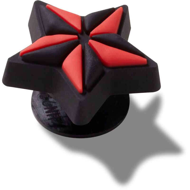 Crocs™ Jibbitz Black And Red Star Tattoo 198445177132 