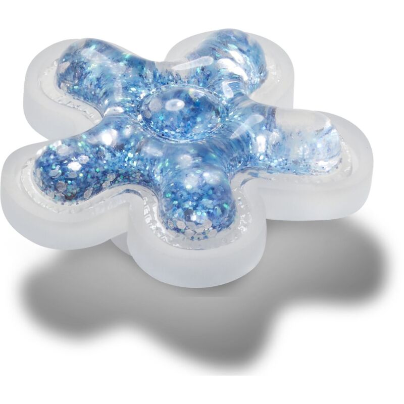 Crocs™ Jibbitz Blue Squish Filled Flower 198445175596 