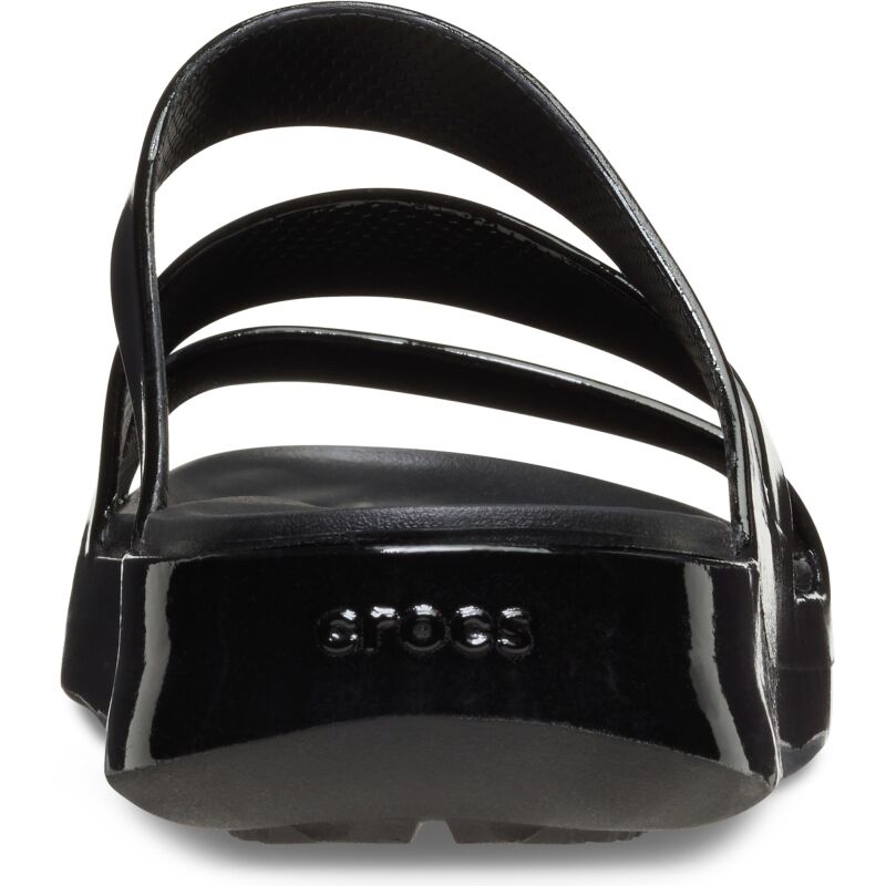 Crocs™ Getaway Patent Strappy Black