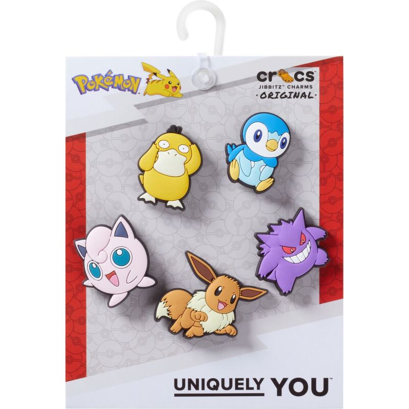 Crocs™ Jibbitz Pokemon Assrtd 5 Pack 198445186769 