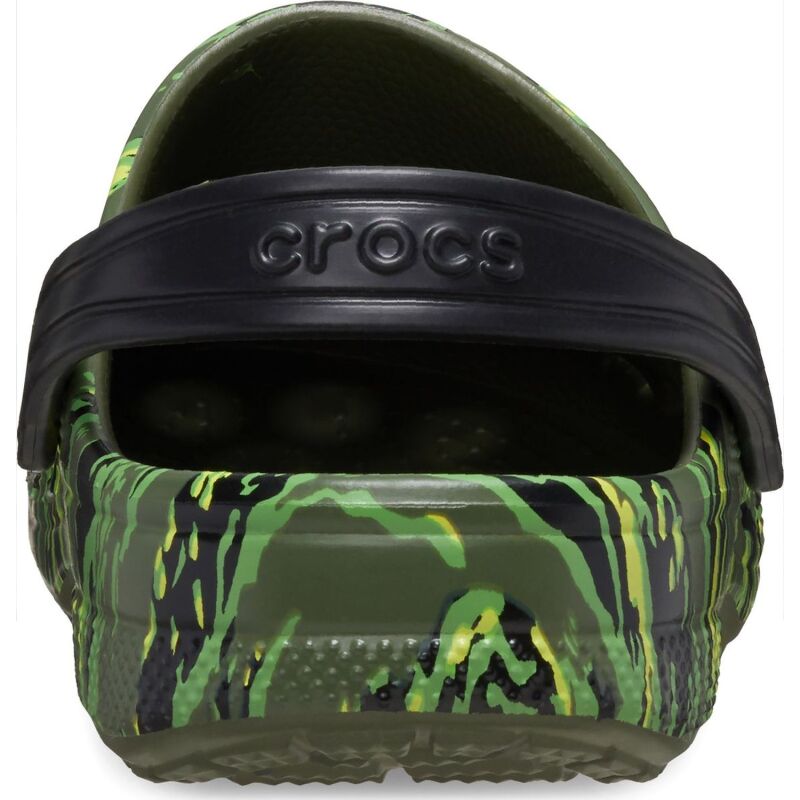 Crocs™ Baya Tie Dye Graphic Clog Kid's Tiger Camo