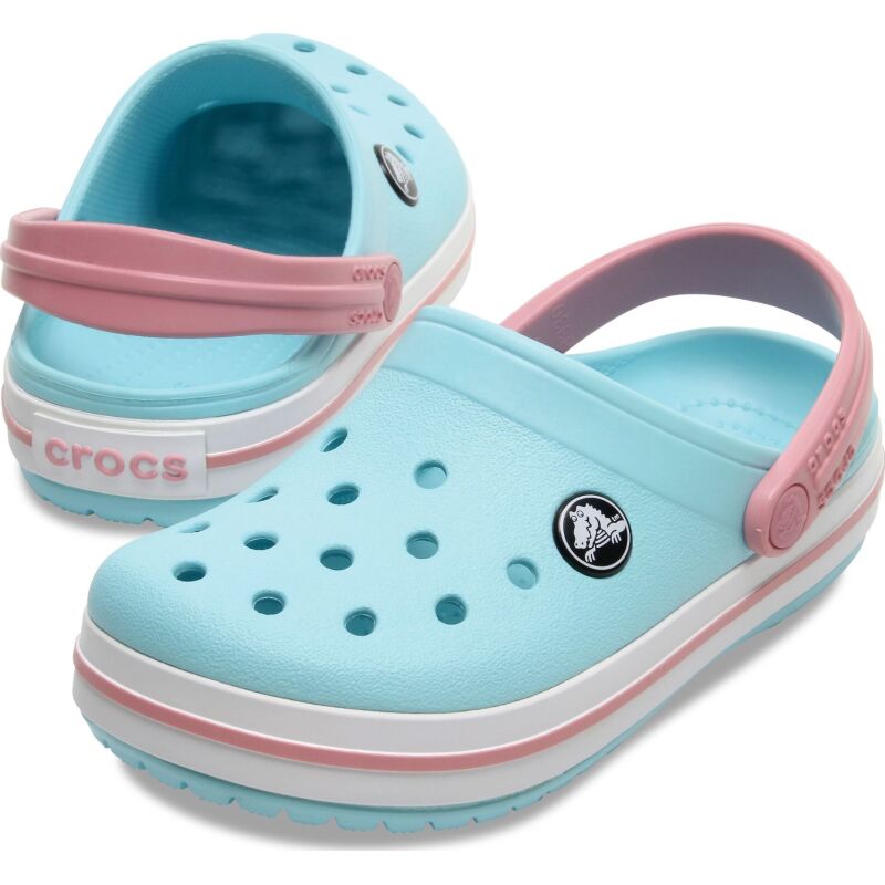 Crocs™ Crocband Clog Kids' Ice Blue/White