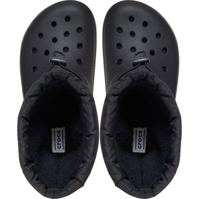 Crocs™ Classic Lined Neo Puff Boot Kids' Black