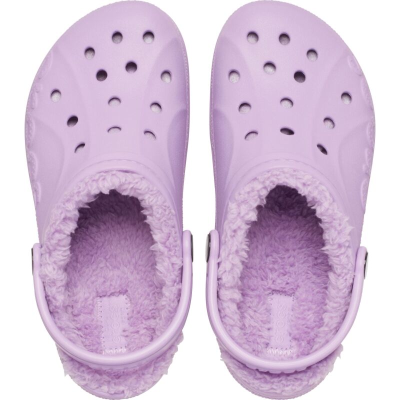 Crocs™ Baya Lined Clog Kid's 207501 Orchid/Orchid