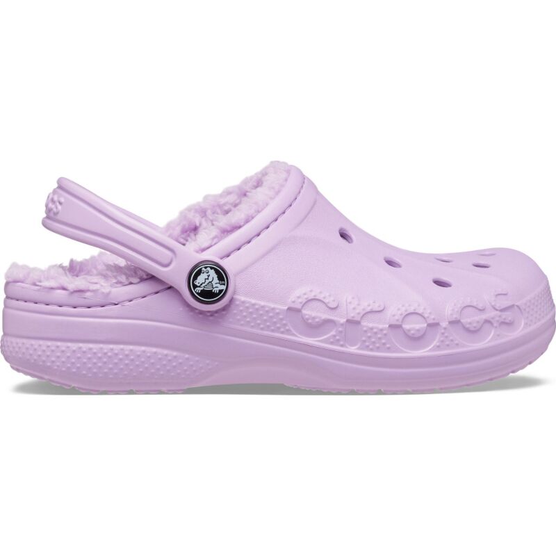 Crocs™ Baya Lined Clog Kid's 207501 Orchid/Orchid