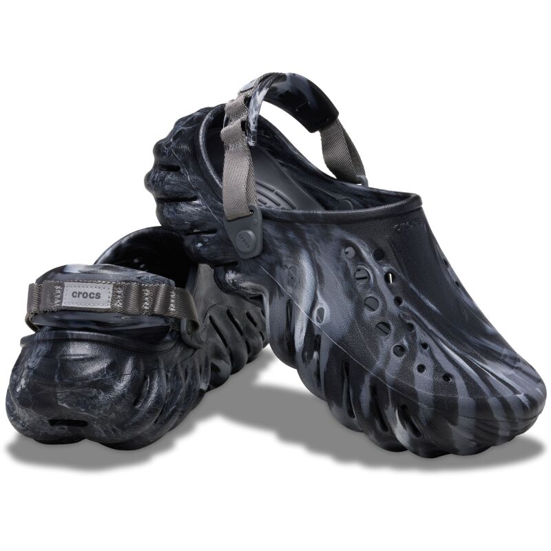 Crocs™ Echo Marbled Clog Black/Charcoal