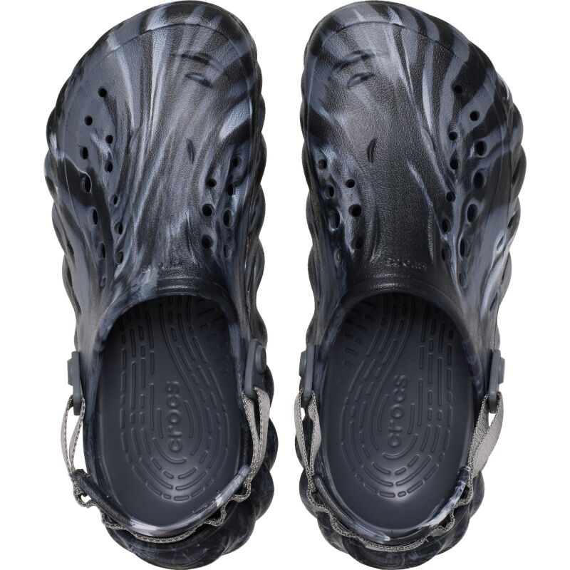 Crocs™ Echo Marbled Clog Black/Charcoal