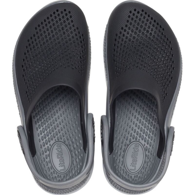 Crocs™ LiteRide 360 Clog Kids' Black/Slate Grey