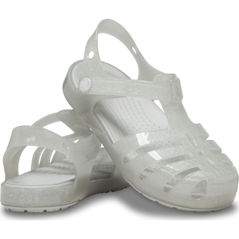 Crocs™ Isabella Sandal Kid's Silver Glitter
