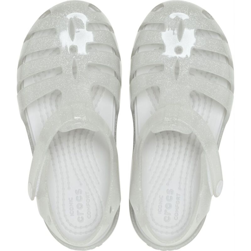 Crocs™ Isabella Sandal Kid's Silver Glitter