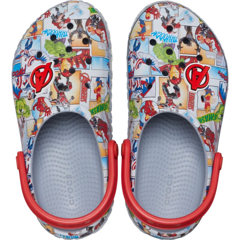 Crocs™ Avengers Off Court Clog Kid's Blue Grey