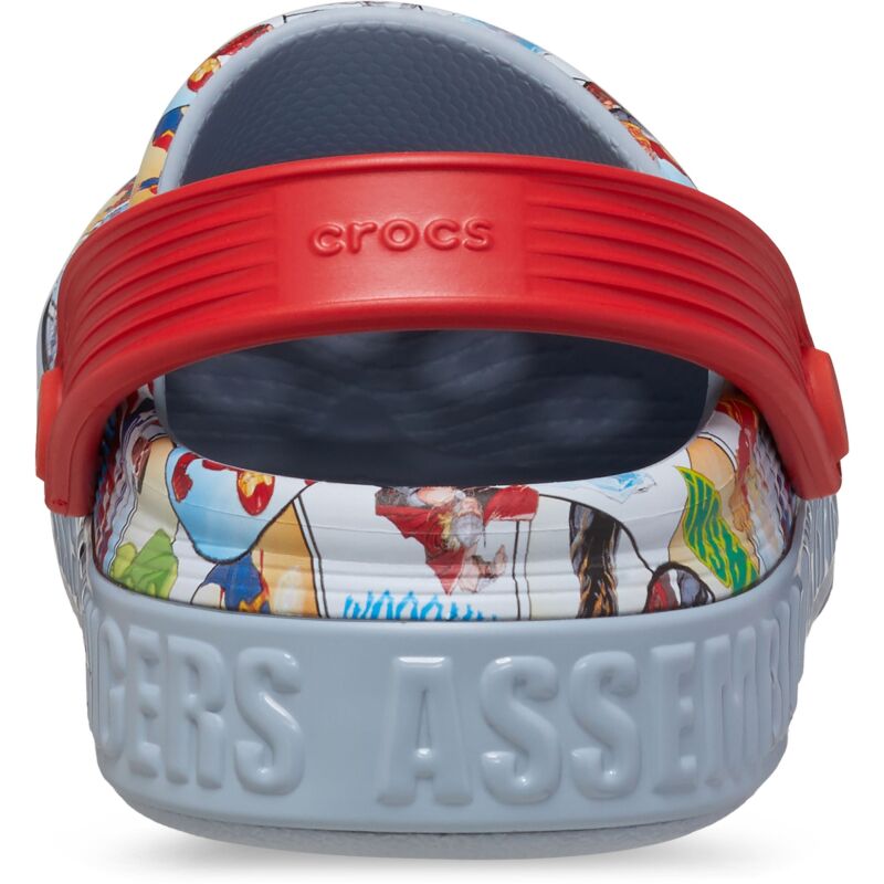 Crocs™ Avengers Off Court Clog Kid's Blue Grey