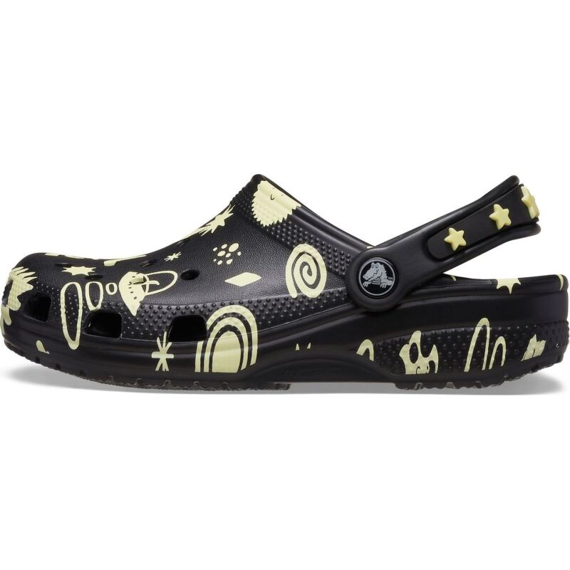 Crocs™ Classic Glow Space Clog Toddlers' Black