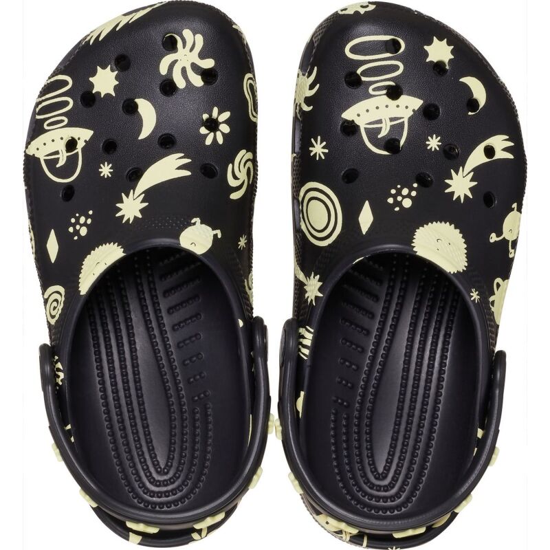 Crocs™ Classic Glow Space Clog Toddlers' Black