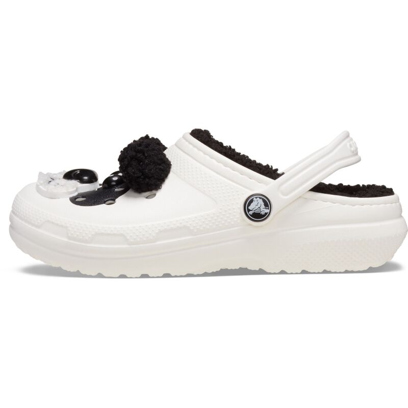 Crocs™ Classic Lined I Am Panda Bear Clog Kid's Chalk/Black