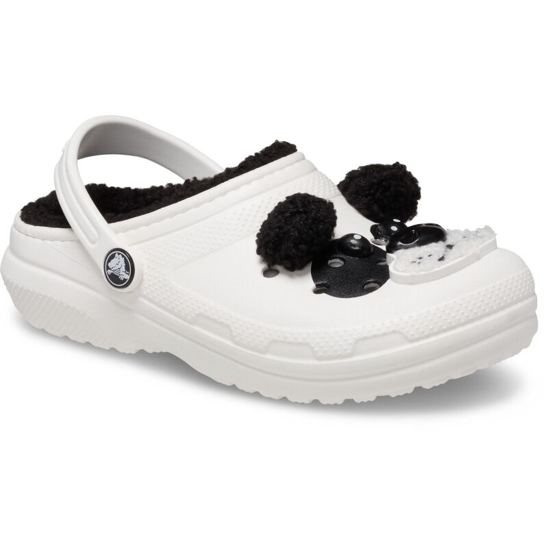 Crocs™ Classic Lined Iam Panda Bear Clog Toddlers' Chalk/Black