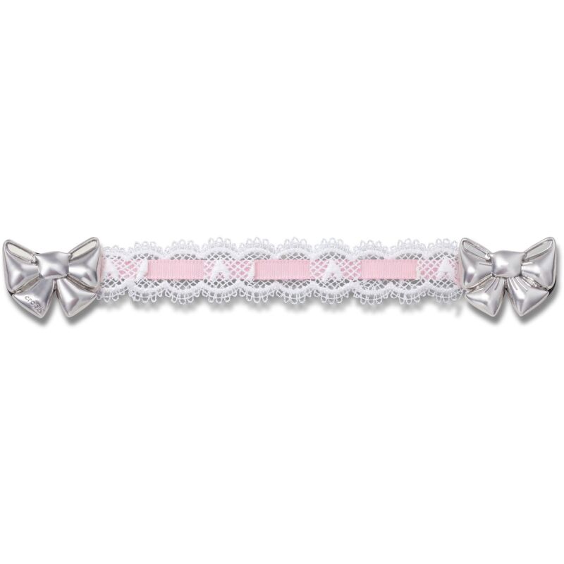 Crocs™ Jibbitz Lace And Pink Ribbon Chain 