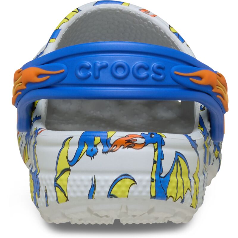 Crocs™ Classic Dragon Graphic Clog Toddlers' Atmosphere