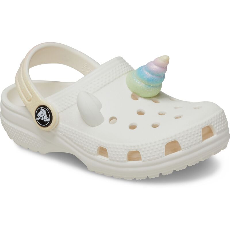 Crocs™ Classic I AM Rainbow Unicorn Clog Toddlers' Chalk