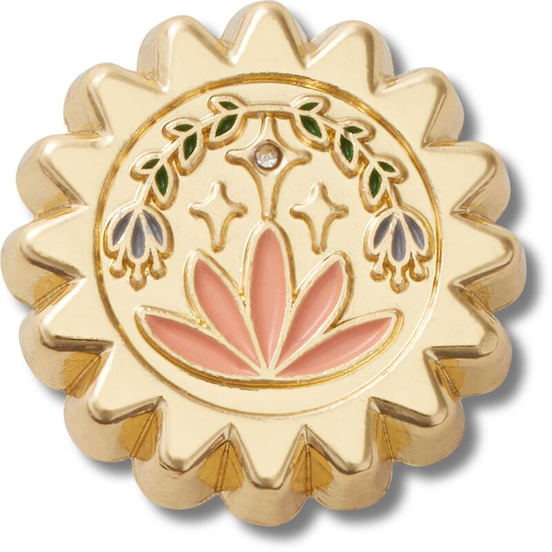 Crocs™ Jibbitz Gold Enchanted Sun 