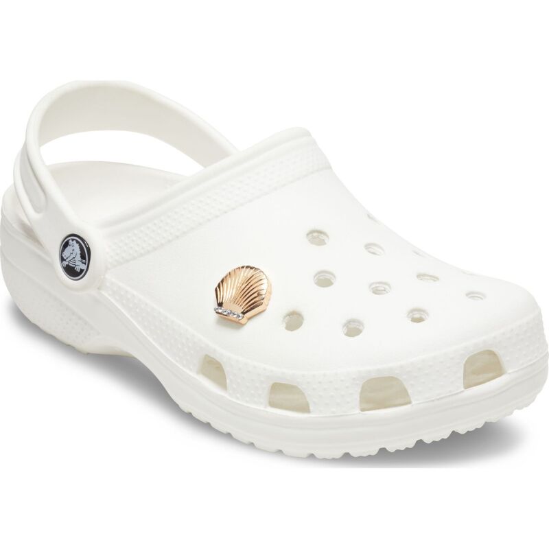 Crocs™ JIbbitz Gold Seashell 