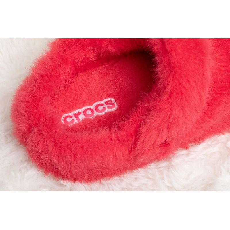 Crocs™ Classic Cozzzy Luxe Slipper Digital Raspberry