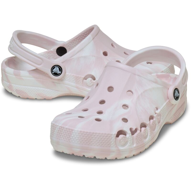 Crocs™ Baya Marbled Clog Barely Pink/Multi