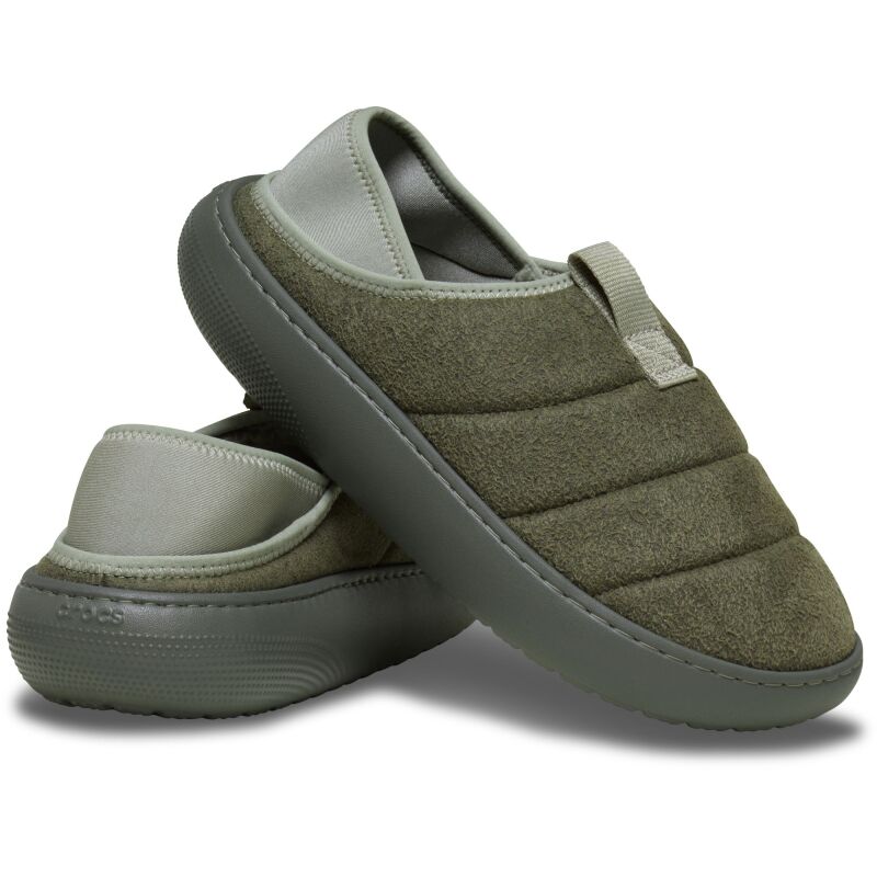 Crocs™ Classic Sueded Moc Galactic Grey