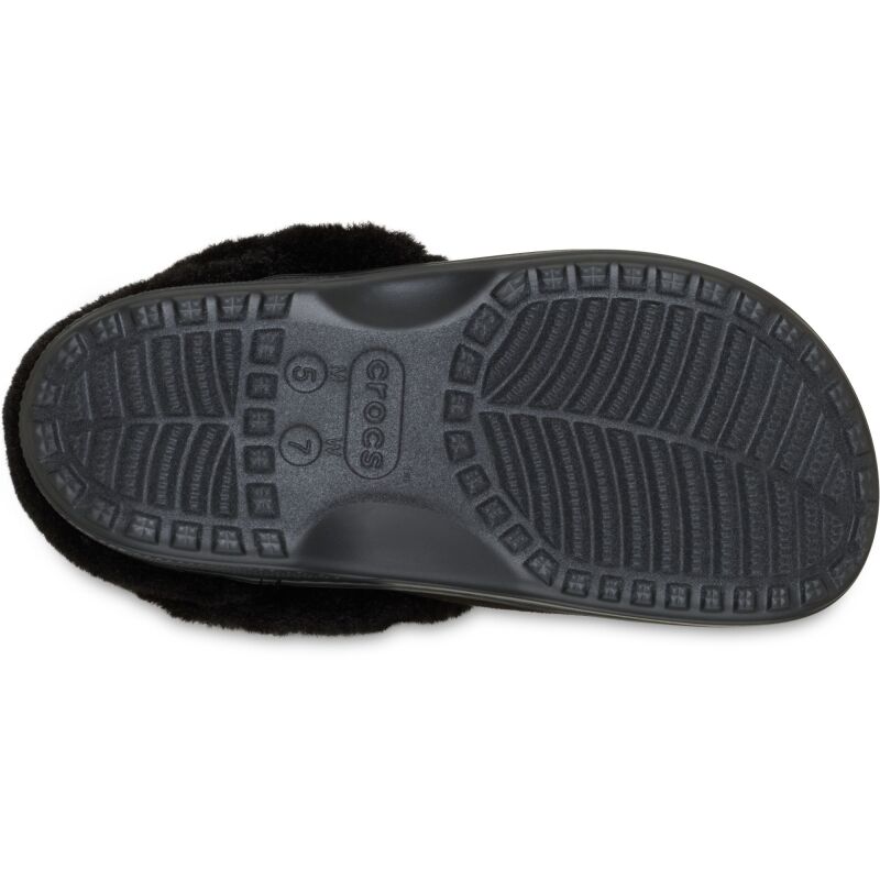 Crocs™ Classic Unfurgettable Vegan Sueded Clog Black