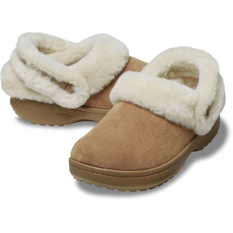 Crocs™ Classic Unfurgettable Vegan Sueded Clog Sepia