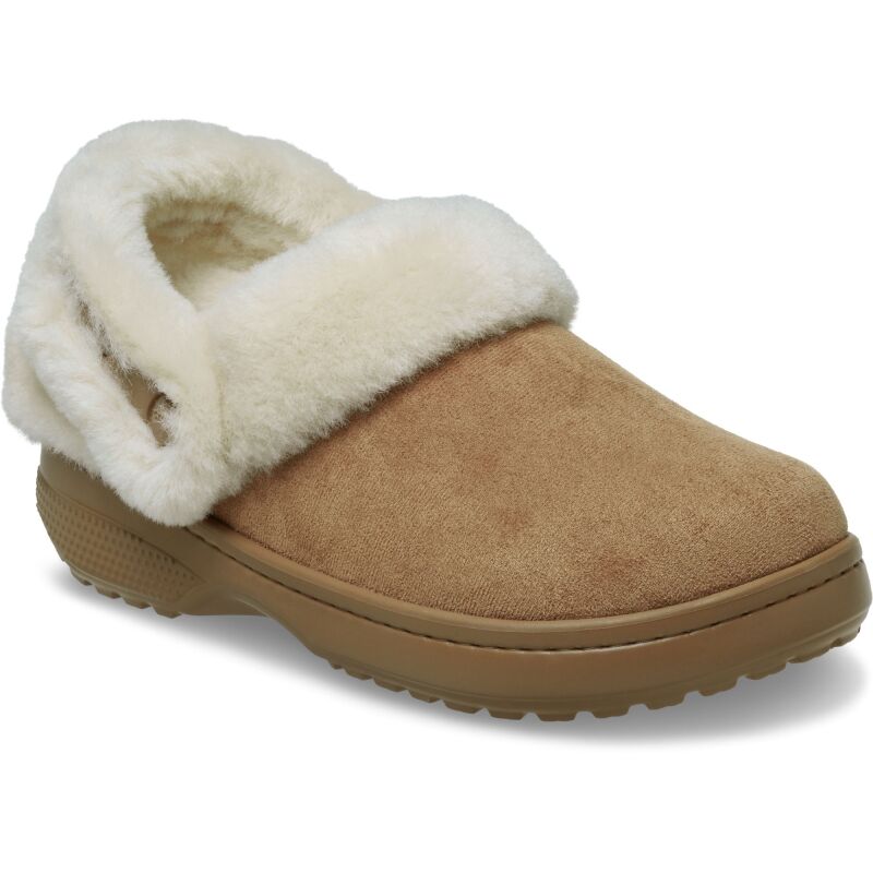 Crocs™ Classic Unfurgettable Vegan Suede Clog Sepia