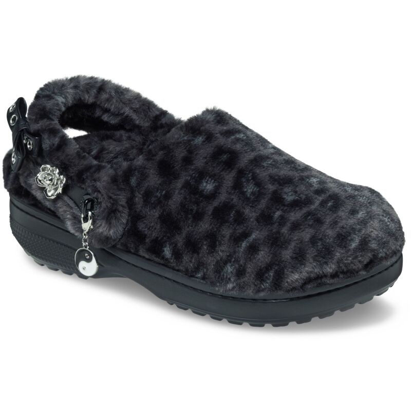 Crocs™ Classic Unfurgettable Leopard Clog Black/Leopard