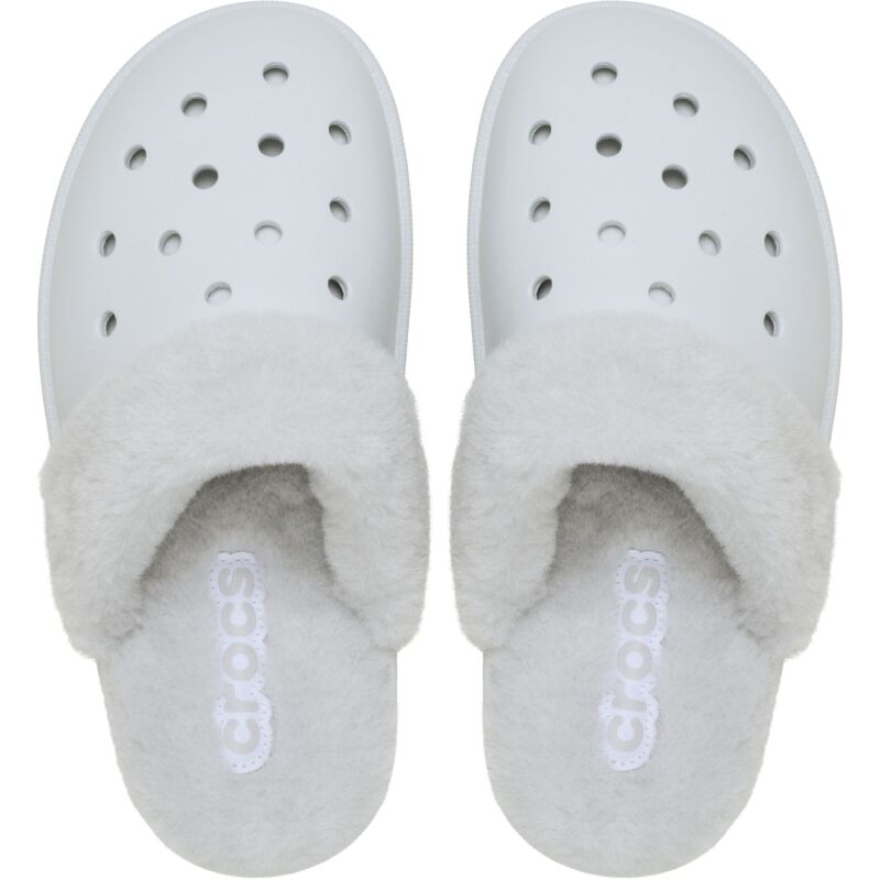 Crocs™ Classic Fuzz Scuff Moonlight