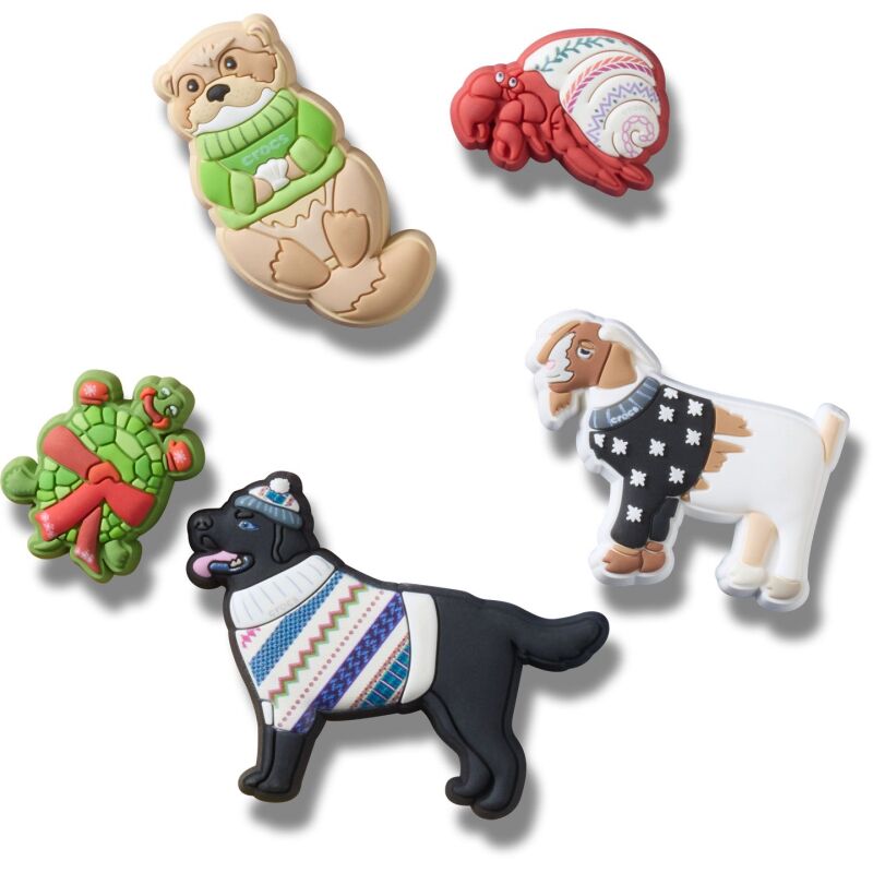 Crocs™ Jibbitz Festive Dressed Animals 5 Pack 