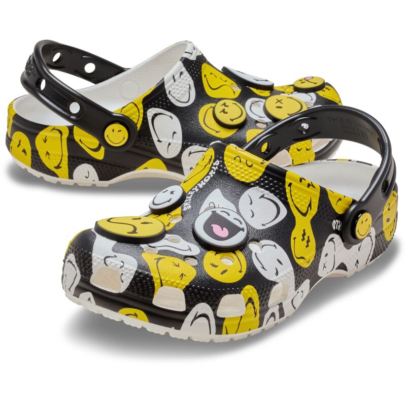 Crocs™ Smiley Classic Clog Kids' Multi