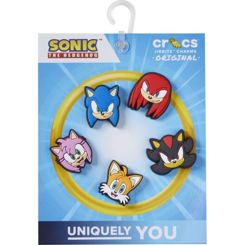 Crocs™ Jibbitz Sonic The Hedge Hog 5 Pack 