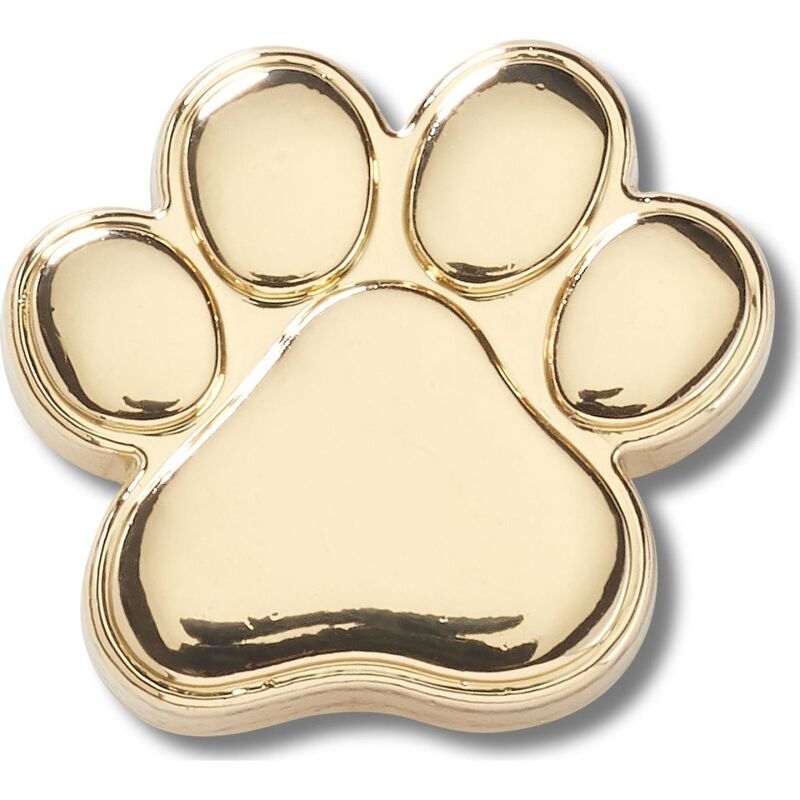 Crocs™ Jibbitz Gold Dog Paw 
