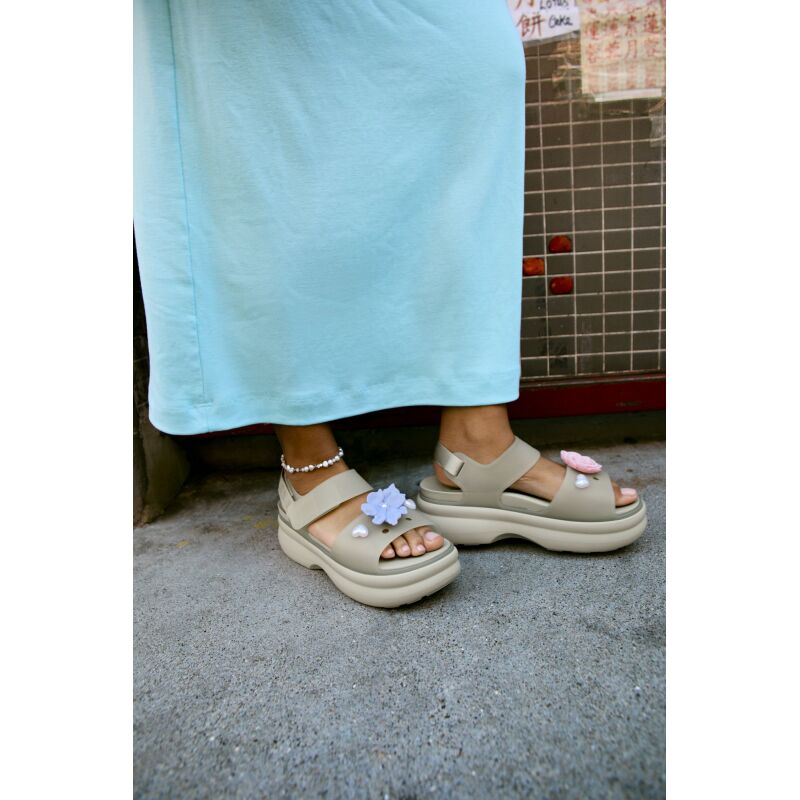 Crocs™ Soho Frosted Y Strap Sandal Meteor