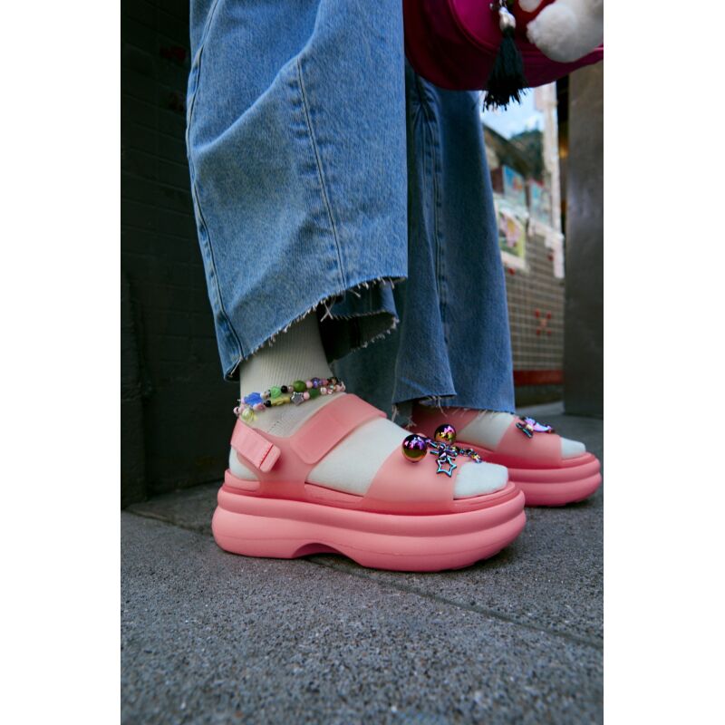 Crocs™ Soho Frosted Y Strap Sandal Guava