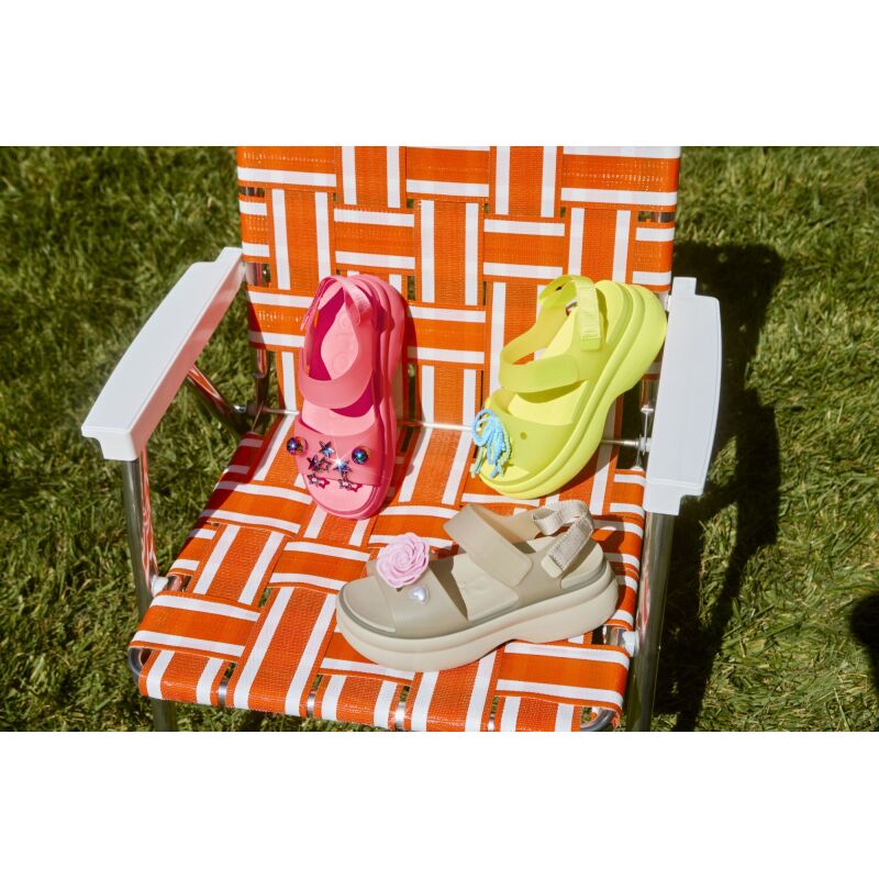 Crocs™ Soho Frosted Y Strap Sandal Citrus