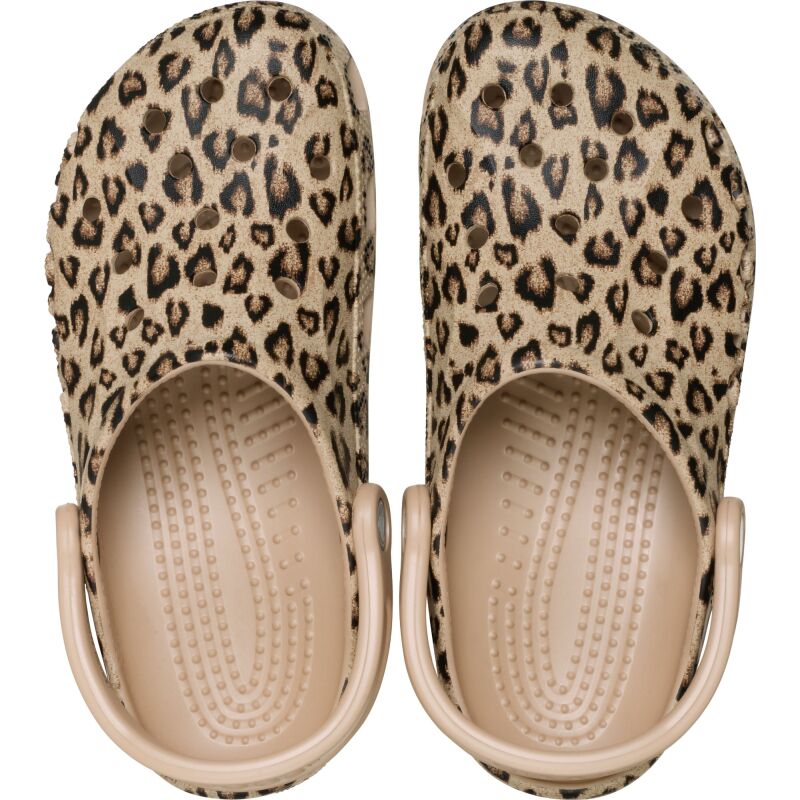 Crocs™ Baya Seasonal Printed Clog Gold/Leopard
