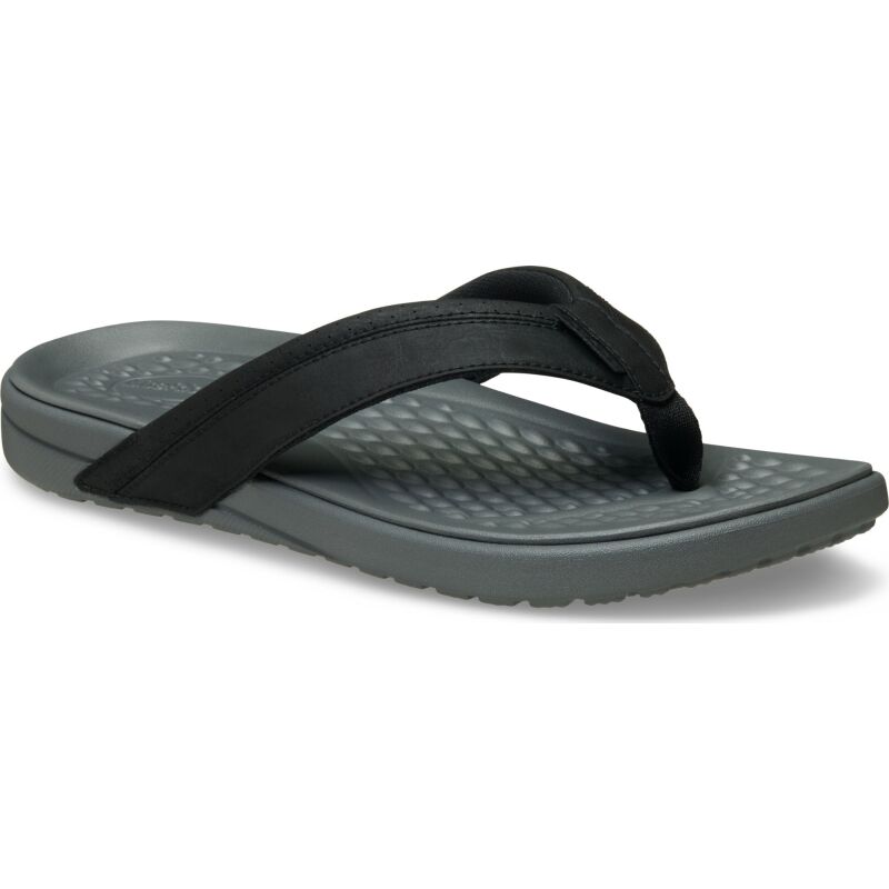 Crocs™ Yukon Surf Flip Slate Grey/Black