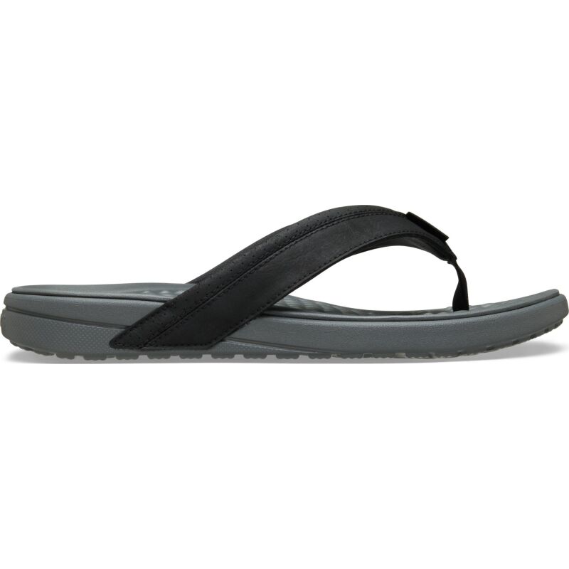 Crocs™ Yukon Surf Flip Slate Grey/Black