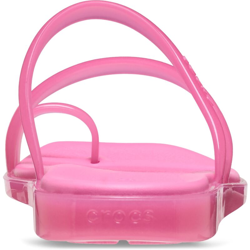 Crocs™ Miami Jelly Toe Loop Sandal Women's Pink Lemonade Jelly