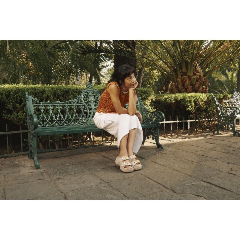 Crocs™ Saturday Platform Dipped Buckle Sandal Women's Dulcé