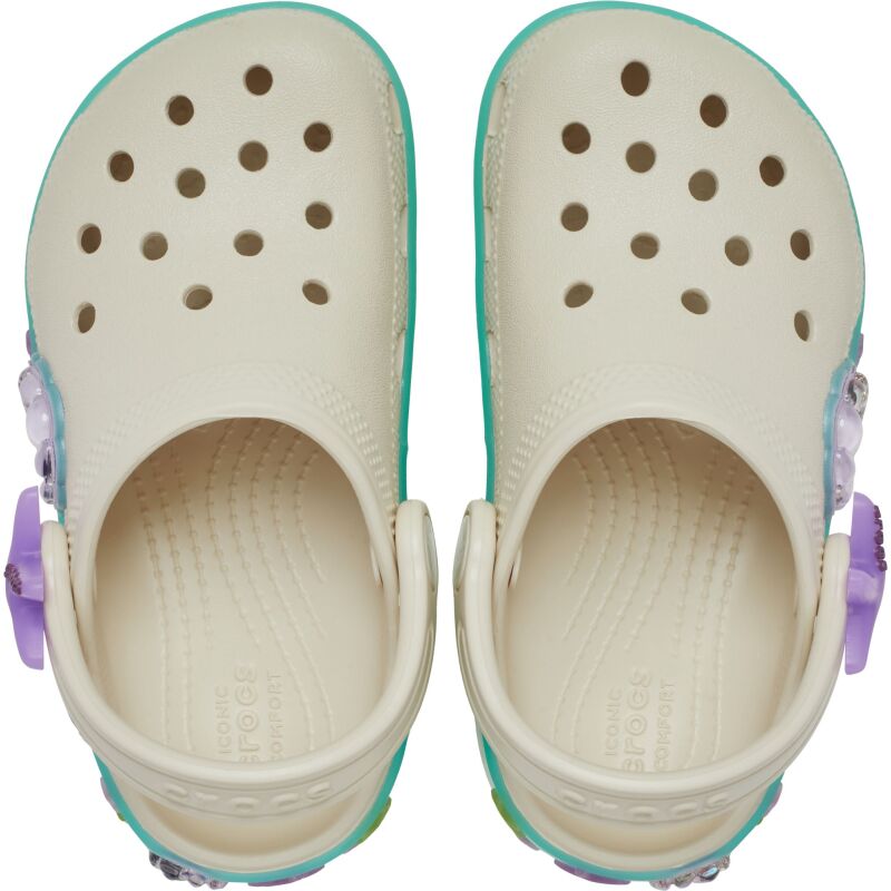 Crocs™ Classic Sea Sparkle Shaker Clog Kids' Frappe