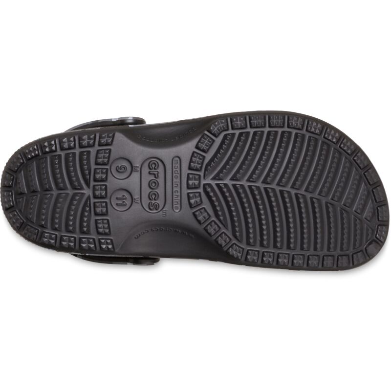 Crocs™ Classic Camouflage Clog Black/Slate Grey