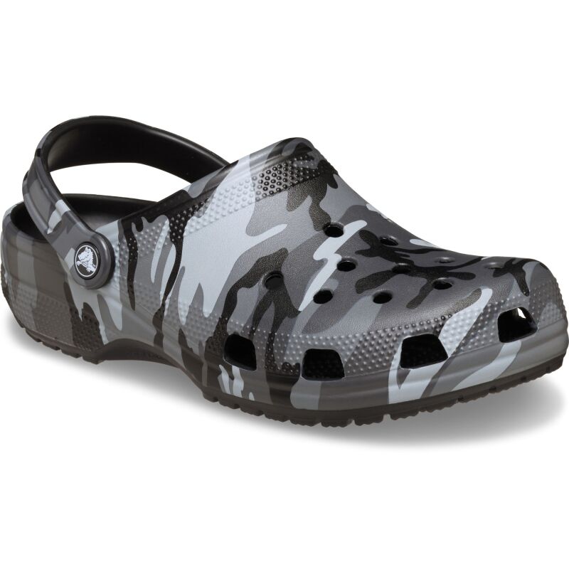 Crocs™ Classic Camouflage Clog Black/Slate Grey